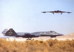 YF-23 PAV 1 and B2
